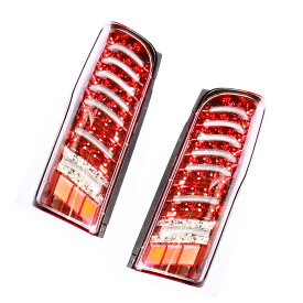 【送料無料】 LEDテールランプ 日産 NV350キャラバン NV350キャラバンバン CS4E26/CW4E26/CW8E26/E26系 H24/6〜 レッド 赤 【テールライト LED 外装 リア カスタム バック テールランプLED 本体 左右2個セット】