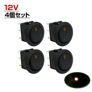 LED bJ[ XCb` v ON OFF d XCb` CG[ F 4 Zbg ߍ݌^ 12V ی^ ی` LEDXCb` C~ I It ؂ւ ėp