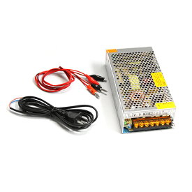 【送料無料】 ACDCコンバーター AC100V→DC12V 15A 直流安定化電源 変換器【ACからDCに変換 AC/DC AC-DC 交流 テスター コンセント 変圧器 アダプター 汎用 ボルト アンペア HID LED バルブ 等の 点灯 チェック に】
