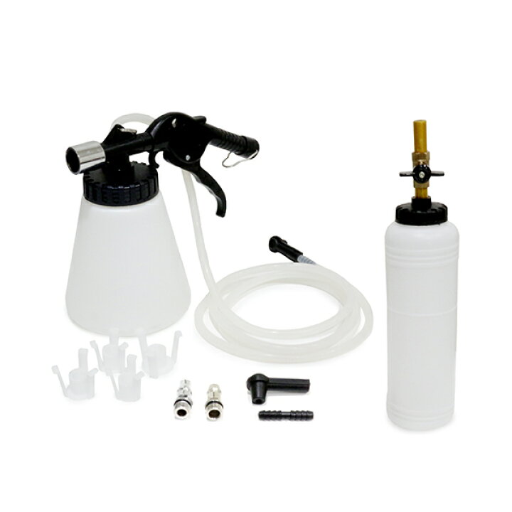 【コスパ最強？！】一人でブレーキフルード交換に必要な工具！1Lエアー式ブレーキブリーダーの使い方 - YouTube 3L手動ブレーキブリーダーキット、1人用ブレーキブリード真空ポンプ、1Lブレーキフルードブリードボトルと4つのマスターシリンダーアダ