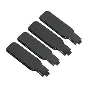 【送料無料】 アオリ ブラック ハンドルカバー 4Pセット ハイゼット トラック S500P S510P S200P S210P あおり 軽トラ ゲート ロック カバー