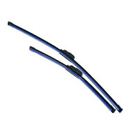新色 ブルー 青 エアロワイパー 2本セット 自由選択式 350mm、400mm、425mm、450mm、475mm、500mm、550mm…