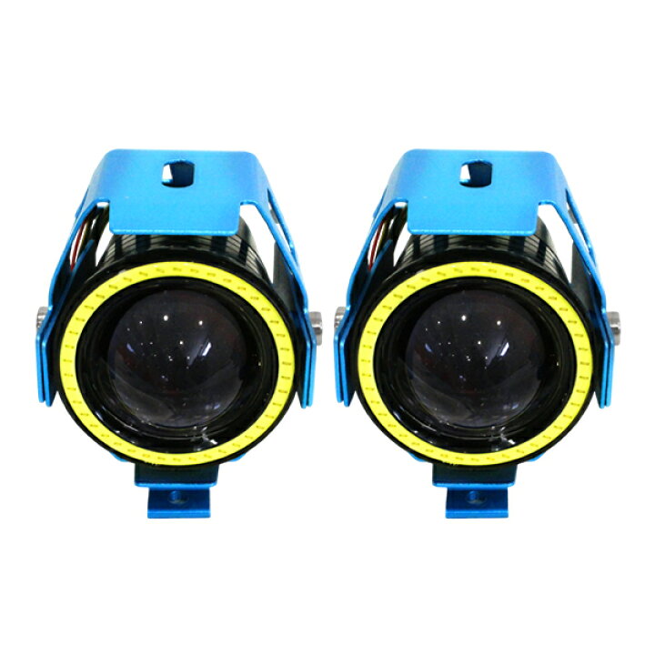 楽天市場】バイク用 LED ヘッドライト 2個セット 砲弾型 CREE製 高輝度 
