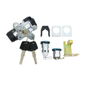 【送料無料】 キーシリンダーセット ライブディオZX AF35 ライブDIO AF34 後期 メインキー ガソリンタンク シートロック 3線タイプ DIO50 ガソリン タンクカバー ロック