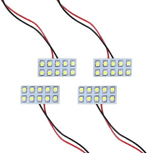 【メール便送料無料】 LEDルームランプ ジューク F15 H22.6〜 40発【日産 SMD 室内灯 ルームランプ ホワイト 白 ルームランプセット ルーム球 電球 LED球 純正交換式 車内灯 車内ライト 室内灯 内