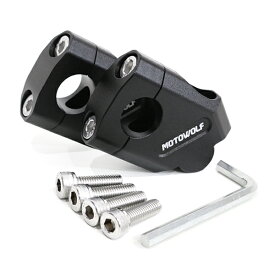 バイク ハンドルライザー ハンドルポスト CB400SF CB400SB NC31 NC39 NC42 Revo CB750F CB1100 CB1000SF CB1300SF アルミ ブラック 22.2mm φ22.2 ハンドルクランプ セットバック