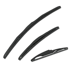 【送料無料】 純正型 エアロワイパー マツダ AZワゴン MJ22S ブレード一体型 フロントワイパー & リアワイパー 3本セット 1台分 交換用 窓 ワイパー 補修