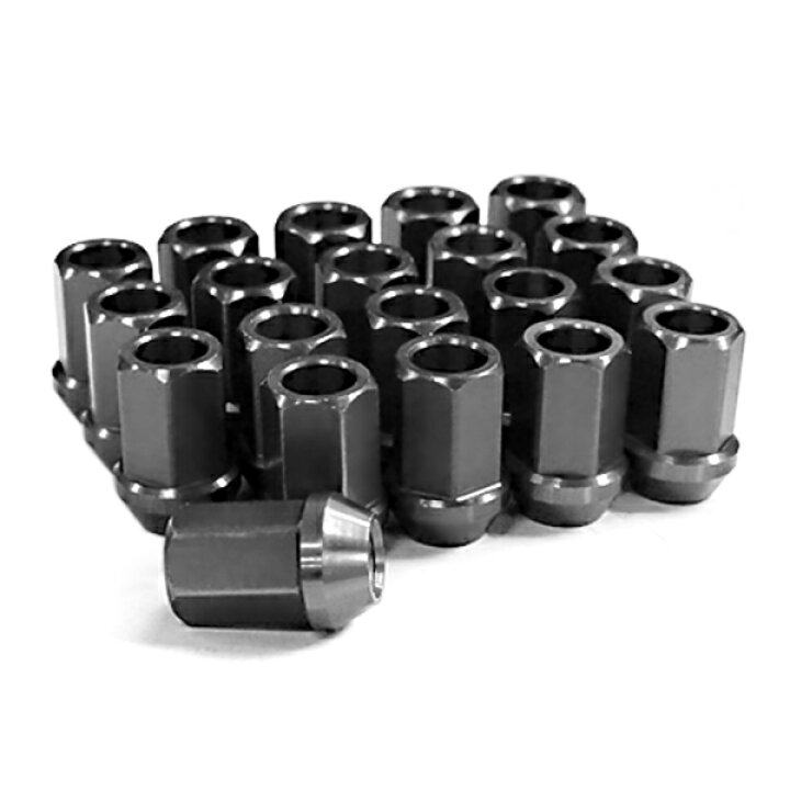 楽天市場 鍛造アルミホイールナット P1 5 M12 ガンメタ 灰色 グレー 貫通 個セット トヨタ ホンダ マツダ 三菱 ダイハツ ホイールナット アルミナット レーシングナット Green Shop