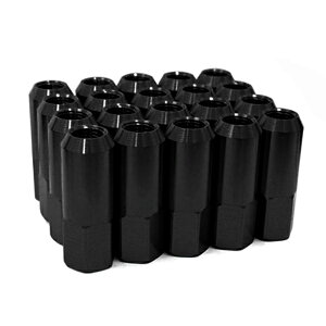 60mm �A���~���[�V���O�i�b�g M14 P1.5 20�Z�b�g �u���b�N USDM/JDM/�w���t��/�X�^���X/NRG/XXR/326/�[���� �z�C�[�� �ђ� �V���R�^��