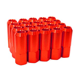 60mm �A���~���[�V���O�i�b�g M14 P1.5 20�Z�b�g ���b�h USDM/JDM/�w���t��/�X�^���X/NRG/XXR/326/�[���� �z�C�[�� �ђ� �V���R�^��