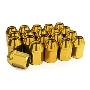 35mm �A���~���[�V���O�i�b�g M14 P1.5 20�Z�b�g �S�[���h USDM/JDM/�w���t��/�X�^���X/NRG/XXR/326/�[���� �z�C�[�� �ђ� �V���R�^��