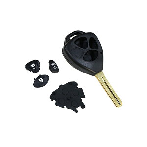 【メール便送料無料】 ブランクキー クラウン 表面3ボタン トヨタ【ブランクキー 純正交換用 リペア用 スペアキー 鍵 カギ かぎ 純正品質 キー ジャックキー ジャック ジャックナイフ 外車