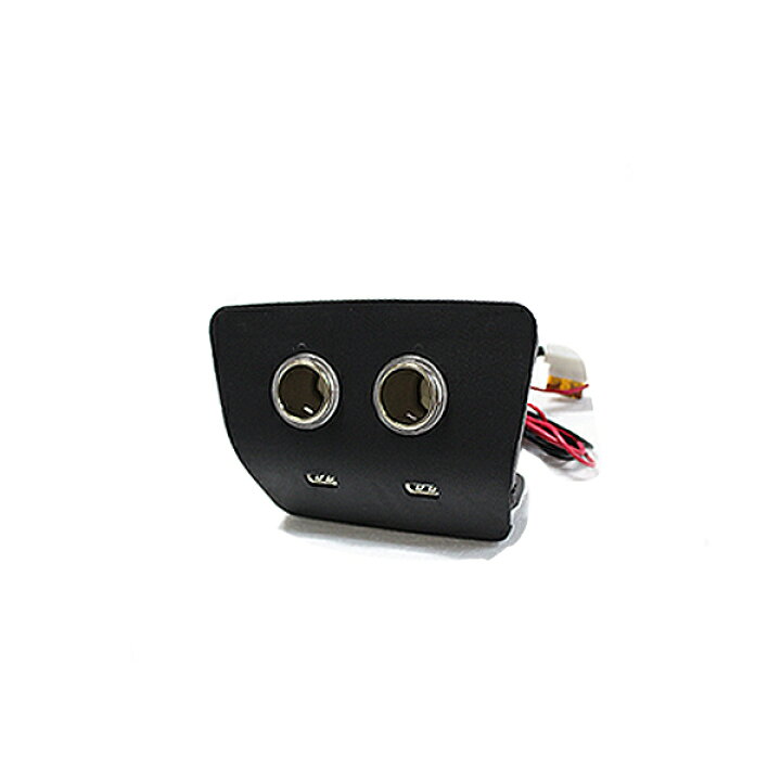 楽天市場 送料無料 プリウス アクセサリー 電源増設キット Usbポート シガーソケット ブルー 青 Led スマホ 充電 ブラック 黒 パネル トヨタ 携帯 スマートフォン シガー 電源 2個 Usbコネクタ 充電器 アクセサリーソケット 音楽出力 Iphone Ipod 接続 など