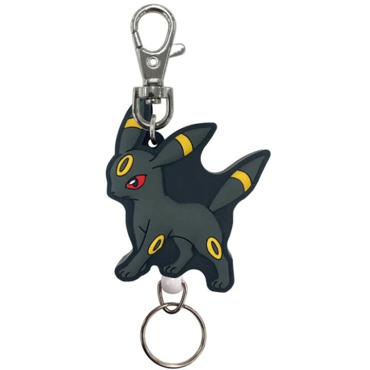 楽天市場】キーリング ラバーリールキーホルダー ポケットモンスター 