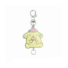 キーリング ラバーリールキーホルダー サンリオキャラクターズ ゆめふわマイメロディ クロミ シナモロール ハンギョドン ポムポムプリン ポチャッコ