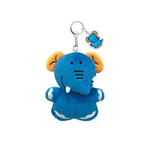 楽天市場】キーホルダー ぬいぐるみ（カラーブルー）（バッグ・小物 
