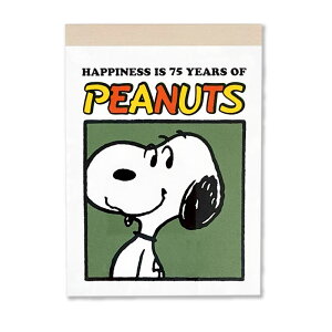 スヌーピー ミニメモパッドメッセージ メモ帳 ミニレター8種 4デザイン 100枚PEANUTS snoopy