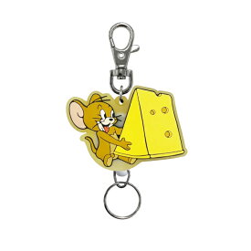 キーリング ラバーリールキーホルダートムとジェリー Tom and Jerry タフィーギフト雑貨 鍵ホルダー キャラクター グッズ 通販