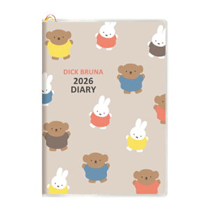 ~btB[ 2026 A6 }X[ EB[N[ XPW[2024 10n܂ 2025 12IA6TCY }X[ EB[N[  nfB^Cv 蒠 miffy fBbNu[i Dick Bruna