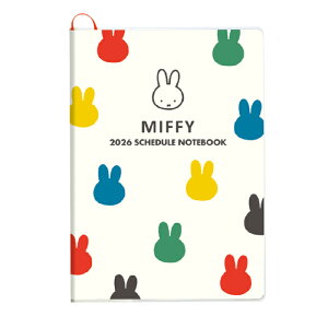 ~btB[ 2026N A5}X[ XPW[2025N 10n܂ 2026N 12IA5TCY }X[ nfB^Cv 蒠 miffy fBbNu[i Dick Bruna