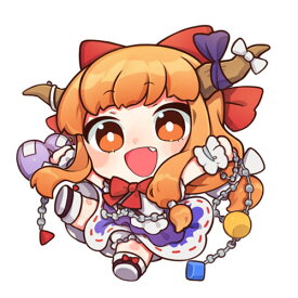 東方projectキーホルダー アクリルキーホルダー東方Project Vol.4 伊吹 萃香　-RINGOEN- 東方キーホルダー