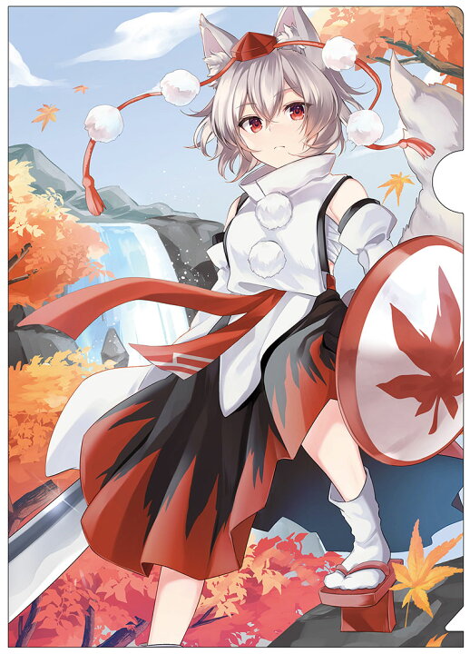 楽天市場】東方クリアファイル 犬走椛8 -AbsoluteZero- 東方Project 