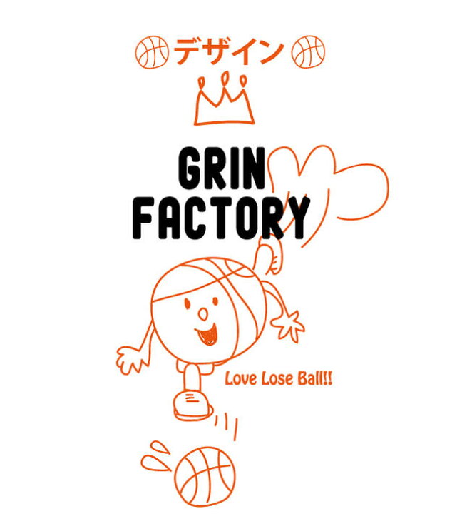 楽天市場 バスケットボール Tシャツ 長袖 ルーズボールちゃん S M L Ll ミニバス ロングスリーブ ロンt バスケウェア バスケ長袖 スポーツ 練習 バスケ 長袖 ジュニア 受注生産 7 10日後出荷 バスケtシャツ グリンファクトリー