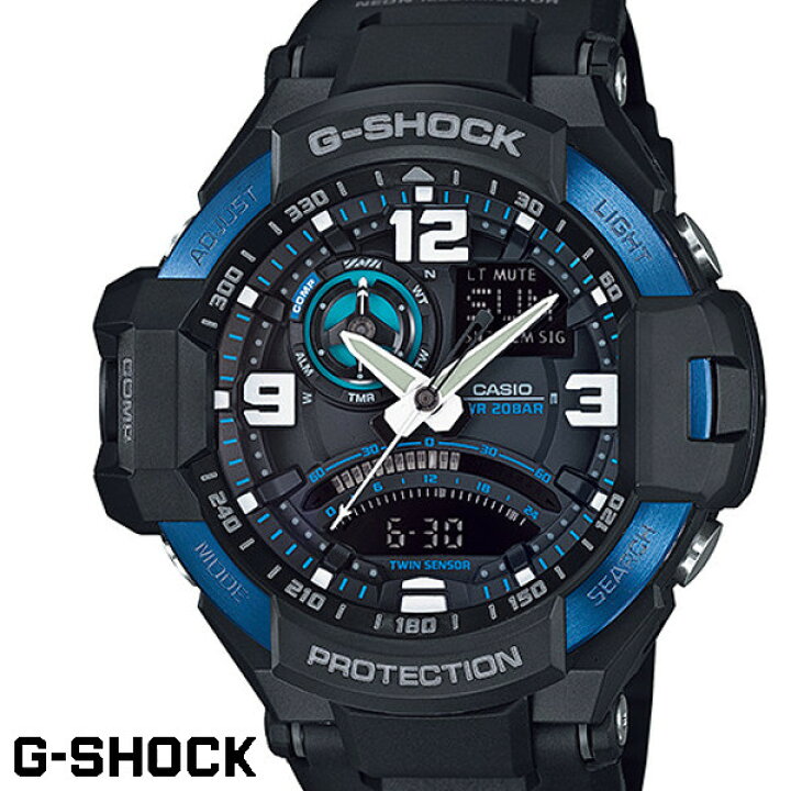 楽天市場】CASIO G-SHOCK ジーショック メンズ 腕時計 GA-1000-2B 