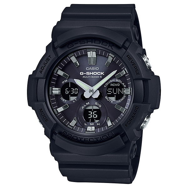 CASIO G-SHOCK 電波ソーラー GAW-100B-1A Gショック アナログ デジタル 腕時計 メンズ ブラック 電波 ソーラー カシオ |  GROSS
