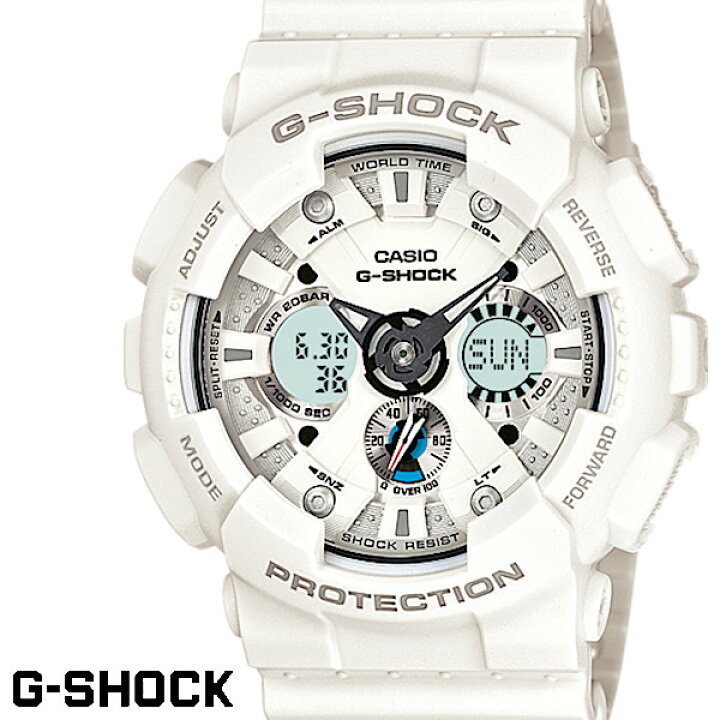 楽天市場】G-SHOCK CASIO ジ-ショック GA-120A-7 腕時計 メンズ 