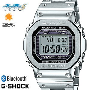 G-SHOCK ジーショック 腕時計 うでどけい メンズ men's 電波ソーラー Bluetooth GMW-B5000D-1 デジタル メタル シルバー