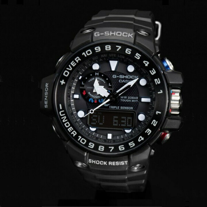 楽天市場】CASIO GWN-1000B-1A カシオ G-SHOCK ジーショック gshock G 