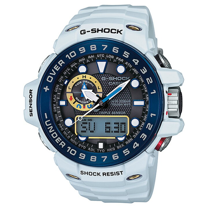 楽天市場】G-SHOCK ジーショック CASIO GWN-1000E-8 ガルフマスター 