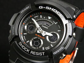 G-SHOCK ジーショック 腕時計 ナイロンベルト NATO軍 オレンジ AW-591MS-1