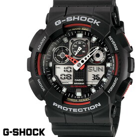 CASIO GA-100-1A4 G-SHOCK Gショック CASIO 腕時計 うでどけい メンズ ブラック アナログ デジタル