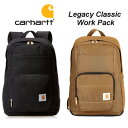 【お買い物マラソン期間中エントリーでポイント5倍!!】Carhartt Legacy Classic Work Pack カーハート バックパック リュック メ...