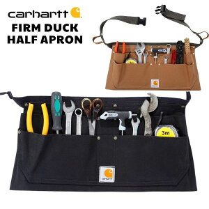 Carhartt J[n[g Gv FIRM DUCK HALF APRON _bNn[tGv BLACK BROWN Gv |Pbg H ƒ DIY ubN uE DIY o[xL[ jtH[ ƗpGv  j