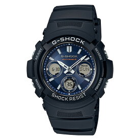 【訳あり特価】G-SHOCK ジーショック CASIO カシオ 電波ソーラー 黒 ブラック デジタル アナログ ブランド メンズ 腕時計 G－SHOCK ブルー シルバー