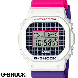 【送料無料 あす楽対応】G-SHOCK ジーショック 腕時計 並行輸入品 メンズ men's レディース Ladies デジタル DW-5600THB-7 ホワイト ピンク パープル