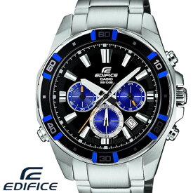 CASIO EDIFICE カシオ エディフィス 腕時計 EFR-534D-1A2 メンズ 腕時計 クロノグラフ ステンレス 海外モデル ブラック ブルー