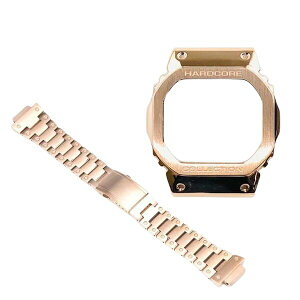 G-SHOCK 限定 ジーショック カスタム メタル CASIO シルバー ゴールド ブラック ピンクゴールド メンズ 腕時計 GMW-B5000D-1JF調カスタム  修理 修復 復元