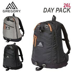 Gregory グレゴリー DAY PACK デイパック リュック バックパック メンズ レディース 26L 65169 1041 1174 8979 ブラック チャコール ナイロン 大容量 通勤 通学 アウトドア 登山 男子 女子 おしゃれ