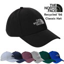 THE NORTH FACE ザノースフェイス Recycled 66 Classic Hat キャップ 帽子 ローキャップ ブラック グレー ネイビー NF0A4VSV KY4 A91 JK3 8K2 おでかけ スポーツ アウトドア おすすめ ブランド