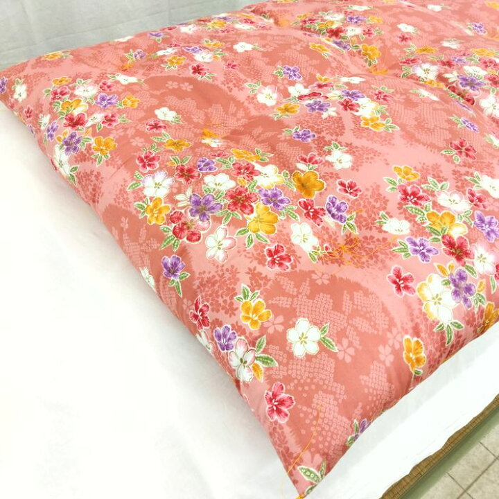 楽天市場】仕立て品 手作り 綿敷布団 シングルロング 100×210 SL敷  