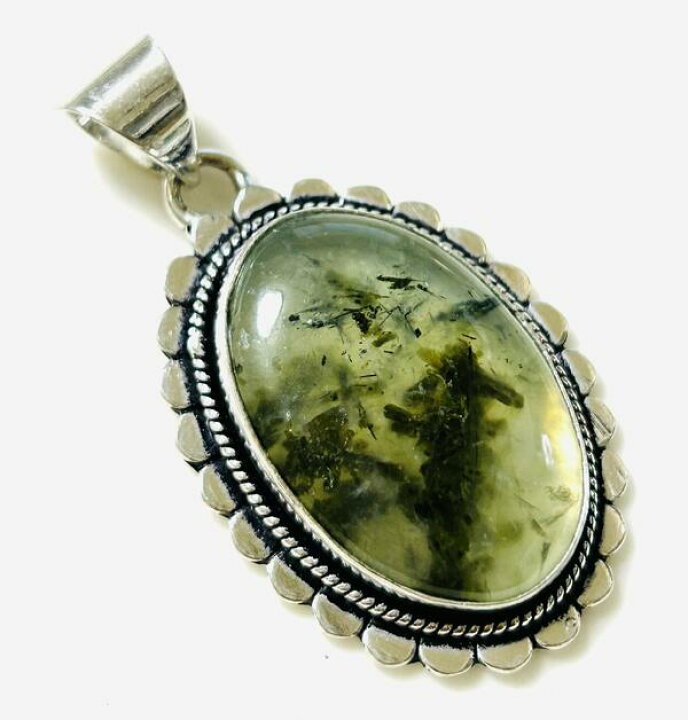楽天市場】プレナイト 葡萄石 prehnite オーバルシルバー925プレート 