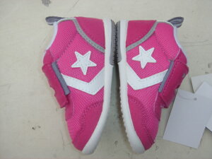 (32)CONVERSE Firststay, MINI RS PINK/WHT US-6(13Z`)B