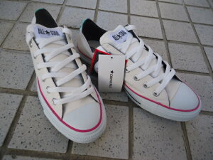 ★CONVERSE ALL STAR POPPER OX NO-1R127 WHITE/BLACK/HOTPINK 26,5cm