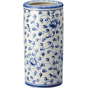 【送料無料】陶器傘立てU-06KB4【傘立て陶器白スリムかわいいおしゃれおすすめ人気アンティークハンドメイド】