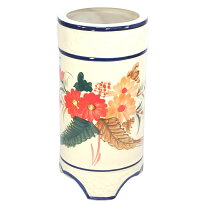 楽天市場】傘立て 陶器 ベトナム製 花の通販