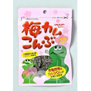 【在庫あり】【メール便送料無料】上田昆布梅カムこんぶしそ梅味10g×10袋【ダイエット食品おやつおつまみおしゃぶりこんぶ昆布食物繊維カルシウム駄菓子梅カム昆布北海道産昆布使用国産1000円ポッキリ】